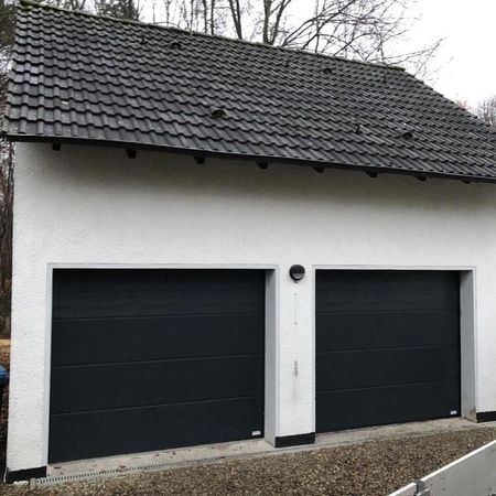 ConDoor Garagen-Sektionaltore ISO 40 Typ Satin Plano, RAL 7016