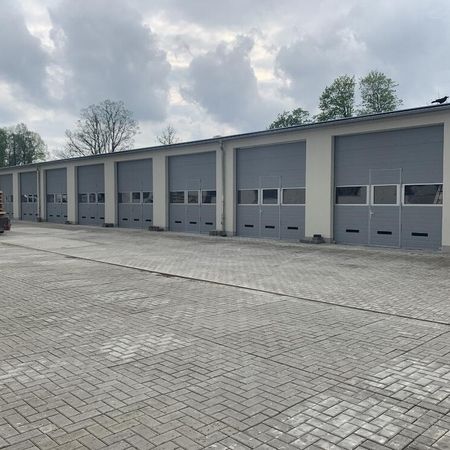 ConDoor Industrie-Sektionaltore ISO40, Typ S40, RAL 7040 Fenstergrau