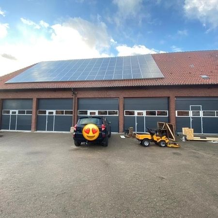 ConDoor Industrie-Sektionaltor ISO40, Typ S40, handbedient, RAL 7016 Anthrazitgrau, 5570 × 3060 mm