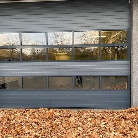 ConDoor Industrie-Sektionaltor ISO40, Typ S40, RAL 7016 Anthrazitgrau, 5000 x 4030 mm