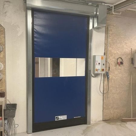 BMP Schnelllauftor, RAL 5010, 1400 x 2630 mm