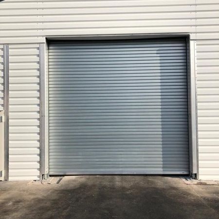 Braselmann Rolltor, 4180 x 4000 mm, Aluminium natur